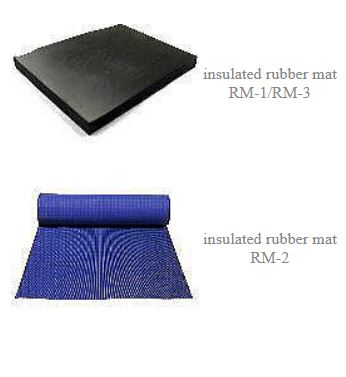 Insulated Rubber Mat RM Series RM-1 TAMADENSOKU